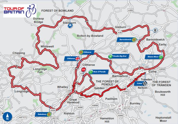  Places to watch the Tour of Britain Stage 2