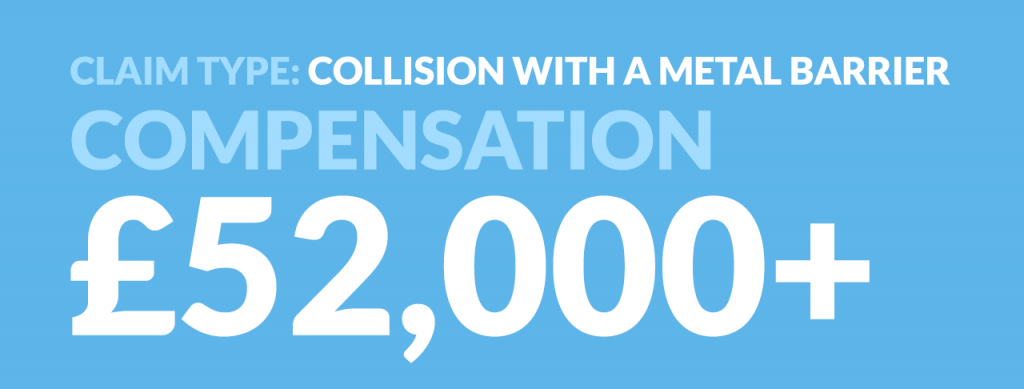 A banner about cycle injury claim types.