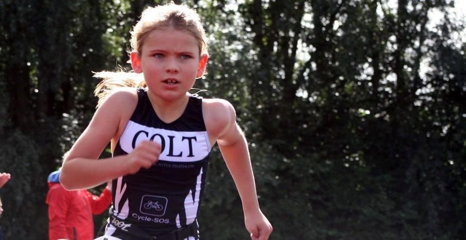 A juniors triathlon.