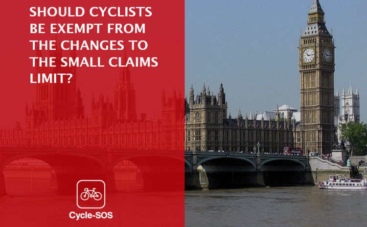  Proposed changes to the Small Claims Limit and cyclists
