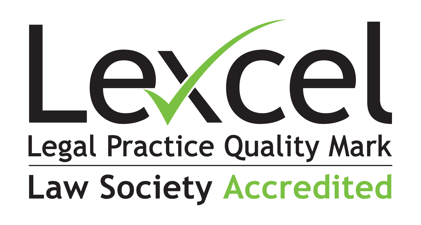 Lexcel Accredited badge.