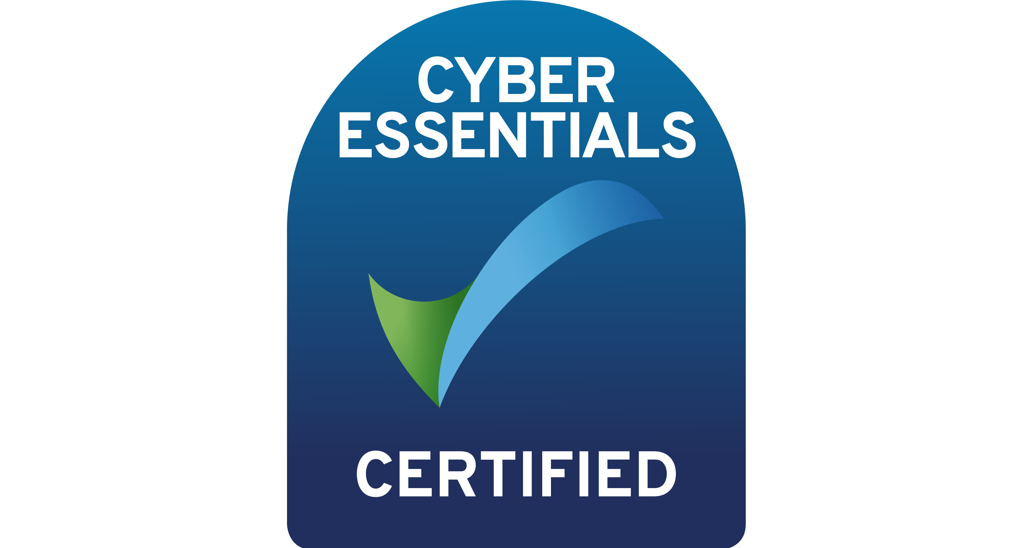 Cyber Essentials 'Certified' badge.
