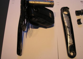 A failed bike component.