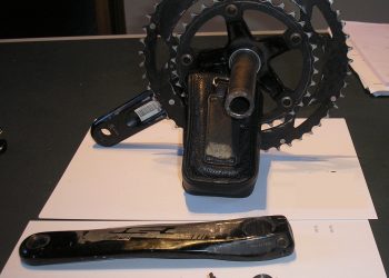 A failed bike component.