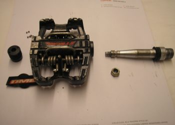 A failed bike component.