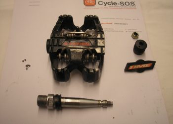 A failed bike component.