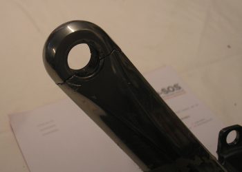 A failed bike component.