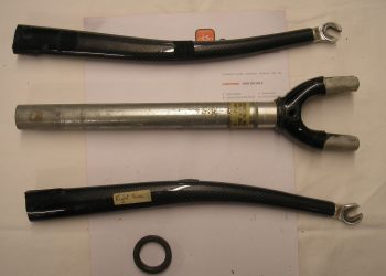 A failed bike component.